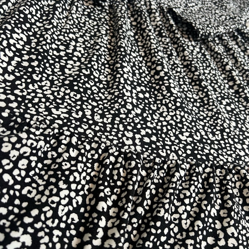 Primark Black and White Patterned Dress - Picture 5 of 5